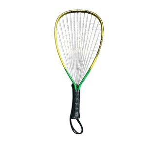 Wilson Ripper w/Power Strings Yellow/Green Racquetball Racket w/Cover